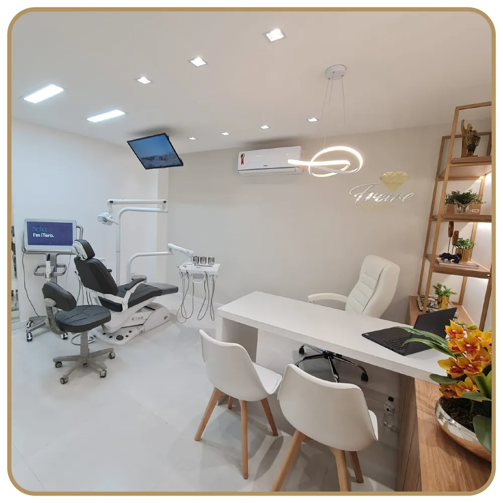 Consultório equipado da Freire Odontologia em Campos dos Goytacazes
